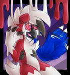  ambiguous_gender anthro avian beak bird canid canine goo_transformation hi_res hypnosis icefire lycanroc mammal mind_control nintendo nude pok&eacute;mon pok&eacute;mon_(species) ringed_eyes smile solo species_transformation transformation video_games 