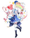  1girl admission_wristband alpha_transparency arm_up artist_request asymmetrical_legwear back_bow balloon bare_shoulders bear_balloon blue_boots blue_dress blue_eyes blue_garter_straps blue_hair blue_ribbon boots bow bowtie box brooch buttons cake cherry confetti cup dot_nose double-breasted dress eyelashes food fruit full_body garter_straps gift gift_box hair_between_eyes hair_ribbon hat heart_balloon holding holding_cup ice_cream ice_cream_cone jewelry knee_boots lace-up_boots lanyard large_bow long_hair long_sidelocks mismatched_legwear nexon official_art one_eye_closed open_hand open_mouth pennant pink_ribbon pleated_dress rainbow red_bow red_ribbon ribbon ritz_(tales_weaver) second-party_source sidelocks simple_background single_arm_cuff single_garter_strap sleeveless sleeveless_dress solo sparkle standing standing_on_one_leg star_ornament strawberry tachi-e tales_weaver tales_weaver:_second_run tassel teeth thigh_strap thighhighs tongue transparent_background two-sided_ribbon two-tone_ribbon upper_teeth_only very_long_hair white_bow white_bowtie white_hat white_thighhighs 