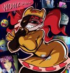 >.< >w< :3 alternative_fashion animal_humanoid artist_name awesome_face bared_teeth beanie big_breasts black_background black_body black_eyes blush blush_lines breasts cat_ear_headband clothing collage_(artwork) derpy_hooves_(mlp) diddlydooter1 digital_creature digital_drawing_(artwork) digital_media_(artwork) dream_creature dress ena:_dream_bbq ena_(series) felid felid_humanoid female friendship_is_magic hair hasbro hat headgear headwear heterochromia hi_res huge_breasts humanoid mammal mammal_humanoid meme meme_background my_little_pony narrowed_eyes nyan_cat_(copyright) nyan_neko_sugar_girls rage_comic rainbow rawr red_eyes red_hair scene_(fashion) signature simple_background smile smug smug_face smug_grin solo sparkles star taski_maiden_(ena) teeth teeth_showing text thick_thighs unknown_species white_body wide_hips xd yellow_beanie yellow_clothing yellow_dress yellow_hat yellow_headwear