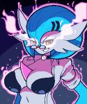  big_breasts breasts clothed clothing dr._voir eyewear female galactabee gardevoir hi_res humanoid nintendo not_furry pok&eacute;mon pok&eacute;mon_(species) shiny_pok&eacute;mon solo video_games 