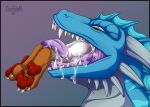  bodily_fluids dragon drooling hi_res pawpads paws saliva silvergrin vore 