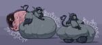 2026 after_vore belly big_belly big_butt breasts butt digestion duo female female_pred female_prey hi_res huge_belly human humanoid imp mammal maniacalfork nil_(smoge16) overweight vore weight_gain