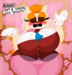 3barts absurd_res anthro big_breasts breasts female flustered hi_res huge_breasts lagomorph leporid mammal rabbit sega solo sonic_the_hedgehog_(series) thick_thighs vanilla_the_rabbit wide_hips