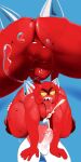 69_position absurd_res after_oral after_sex anus balls big_balls big_butt big_penis blue_background bodily_fluids body_spikes butt clothed clothing cum demon digital_media_(artwork) dripping duo erection faceless_character faceless_male fellatio femboy first_person_view fishnet_clothing fishnet_legwear genital_fluids genitals hair hands_on_legs heart_symbol hi_res horn humanoid humanoid_genitalia humanoid_penis jayce_(kureto) kneeling kneeling_on_ground kneeling_oral_position kneeling_position kureto leaking_precum leg_grab legwear lingerie male male/male mammal muscular not_furry nude on_ground open_mouth oral oral_penetration penetration penile penis precum precum_drip precum_on_viewer precum_squirt red_body saliva saliva_drip saliva_on_penis saliva_on_tongue saliva_string sex simple_background smile solo_focus spikes spikes_(anatomy) teeth thick_thighs tongue tongue_out topwear white_body yellow_sclera