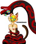 2025 absurd_res alpha_channel amber_(surrealatorium) animated anthro anthro_on_feral bestiality black_body black_scales breasts brown_arms brown_tail coiling coiling_around_body dipstick_ears domestic_cat duo ear_markings eye_contact felid feline felis female female_on_feral feral fur heart_symbol hi_res hypnosis hypnotic_eyes locket looking_at_another male male/female male_on_anthro mammal markings mask mind_control multicolored_ears nipples nude nude_anthro nude_female open_mouth open_smile red_body red_markings red_scales reptile restrained_arms ringed_eyes scales scalie siamese simple_background smile snake surrealatorium tail tan_body tan_fur transparent_background yellow_mask