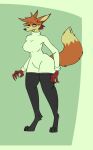 canid canine female huge_hips huge_thighs lumpy_(artist) mammal maned_wolf small_waist solo thick_thighs wide_hips