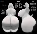 2_horns anthro big_breasts big_butt boss_monster_(undertale) bovid breasts butt caprine curvy_figure deltarune english_text female fur hi_res horn huge_breasts huge_butt huge_hips huge_thighs kronodume mammal mature_anthro mature_female mother_(lore) nipples nude overweight overweight_anthro overweight_female parent_(lore) rear_view side_boob side_view simple_background tail text thick_thighs toriel undertale undertale_(series) voluptuous voluptuous_anthro voluptuous_female white_body white_fur wide_hips