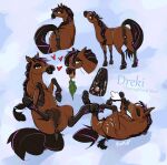 absurd_res after_sex animal_genitalia animal_vulva anus bedroom_eyes blep blush blush_lines bodily_fluids butt carrot clitoral_winking clitoris cum cum_in_vagina cum_inside cum_on_body dreki_(skuggamul) equid equine equine_anus equine_genitalia equine_vulva eyes_closed female feral food genital_fluids genitals heart_symbol hi_res highlights_(coloring) hooves looking_at_viewer looking_back looking_pleasured lying mammal narrowed_eyes on_back pink_highlights plant presenting presenting_hindquarters presenting_vulva puffy_anus queenkoko seductive sketch_page solo teats tongue tongue_out udders vegetable vulva