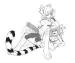  animal_genitalia animal_penis anthro breasts duo ear_piercing equine_genitalia equine_penis fezze_(telson) genitals giraffe giraffid gynomorph intersex intersex/intersex jen_(telson) mammal monochrome nipple_piercing nipples penis piercing procyonid raccoon sex simple_background telson white_background 