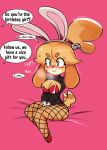  animal_crossing badguyvivi blush breasts bunny_costume canid canine clothing costume hi_res isabelle isabelle_(animal_crossing) mammal nintendo video_games 