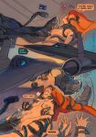  aircraft blue_eyes bodily_fluids comic dripping duo female feral genital_fluids genitals grinding hair heart_symbol hi_res human living_aircraft living_machine living_vehicle lockheed_martin machine male male/female mammal mechanical_penis penis precum precum_drip pussyjob ratbat red_hair sex sr-71_blackbird text vehicle vulva 