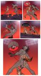 abs absurd_res action_pose andalusian_horse anthro anus ball ballbusting balls basketball_(ball) black_hair bodily_fluids bovid braided_hair butt caprine cock_and_ball_torture comic duo equid equine genital_torture genitals goat goat_(movie) gore gradient_background grey_body hair hi_res holding_object horse humanoid_genitalia humanoid_penis hybrid_genitalia hybrid_penis kimero_kat long_hair male mammal mane_attraction muscular muscular_anthro muscular_male nipples nude pain pecs penis pose simple_background spanish_text speech_bubble sweat tail testicular_rupture text translated will_harris