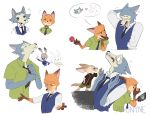  &lt;3 2020 adonyne beastars blush canid canine canis cellphone clothed clothing disney dot_eyes fennec finnick food fox fully_clothed fur gesture grey_body grey_fur haru_(beastars) hi_res holding_cellphone holding_food holding_object holding_phone judy_hopps lagomorph legoshi_(beastars) leporid mammal nick_wilde orange_body orange_fur pawpsicle phone popsicle rabbit red_fox simple_background tan_body tan_fur thumbs_up white_background wolf zootopia 