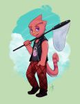  animal_crossing anthro chameleon clothed clothing digital_media_(artwork) flick_(animal_crossing) lizard nintendo reptile safero scalie video_games 