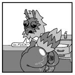 ahegao anal anal_fluids anal_penetration anonymous_artist antennae_(anatomy) arthropod arthropod_abdomen backsack balls bee big_butt blush blush_lines bodily_fluids bottomless butt buttplug buttplug_in_ass buttplug_insertion clothed clothing drawer english_text fluffy genitals greyscale half-closed_eyes huge_butt huge_thighs hymenopteran insect inside looking_back looking_pleasured low_res male male/male moan monochrome multicolored_body narrowed_eyes normalsville object_in_ass open_mouth owen_(normalsville) penetration penis pixelated plug_(sex_toy) plug_insertion profanity restricted_palette sex_toy sex_toy_in_ass sex_toy_insertion shirt solo text thick_thighs topwear two_tone_body wide_hips