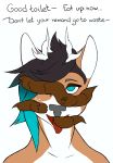  2019 anthro antlers cervid comic dialogue digital_media_(artwork) eating_feces el_brapitto english_text eyebrows eyelashes feces fur girly hair happy horn looking_pleasured male mammal open_mouth scat simple_background smearing solo_focus text vanya_(mochimejika) white_background 