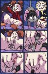  2026 3_toes 4_fingers 5_fingers accessory anthro anthro_on_anthro anthro_pred anthro_prey aroused artist_name bed belt belt_only biped bite biting_lip biting_own_lip black_eyebrows black_eyes black_hair black_nose black_sky black_tail_tuft bluestripedrenulian bodily_fluids bottomless bottomless_anthro bottomless_female brown_belt buckteeth canon_x_oc carrying_another carrying_partner cheek_tuft claws clothed clothed/nude clothed_anthro clothed_female clothing comic cutaway dated drooling duo extreme_size_difference eyebrows eyelashes eyes_closed facial_tuft feet female female_anthro female_pred finger_claws fingering fingering_self fingers fur furgonomics furniture genital_fluids genitals grey_tail hair head_first head_turned headboard heart_eyes heart_symbol hi_res holding_by_tail humanoid_genitalia humanoid_vulva inside intraspecies jacket jewelry larger_female long_sleeves looking_at_another looking_at_partner lying male male/female male_anthro male_prey mammal masturbation micro micro_prey mina_(mina_the_hollower) mina_the_hollower mouse murid murine musky_vulva night notched_ear nude nude_anthro nude_male on_back on_bed open_clothing open_jacket open_mouth open_topwear partially_inside pillow pink_feet pink_hands pink_inner_ear pink_nose pink_tail pink_tongue pocket_jabari pupils questionable_consent raised_eyebrow red_clothing red_jacket red_shirt red_topwear ring rodent round_ears saliva self_bite sex shirt short_hair sitting size_difference sky smaller_male smile smirk snout soles star starry_sky tail tail_accessory tail_jewelry tail_ring tail_tuft teeth text toes tongue topwear tuft unbirthing vaginal vaginal_fingering vaginal_fluids vaginal_fluids_on_hand vaginal_fluids_on_vulva vaginal_masturbation vore vulva white_body white_claws white_ears white_fur white_pupils wide_eyed window yacht_club_games 
