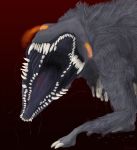  aggressive beast_(disambiguation) bodily_fluids bone dark_souls fromsoftware hi_res monster open_mouth saliva sulyvahn&#039;s_beast teeth tongue video_games xonolus 