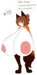  1:2 2020 4_toes anthro areola barefoot big_areola big_breasts biped blue_eyes breasts canid canine canis chest_tuft countershade_face countershade_torso countershading digital_media_(artwork) dipstick_tail english_text female fox hair hi_res huge_breasts hyper hyper_breasts laura_(twokinds) leg_markings looking_at_viewer mammal markings multicolored_tail nipples nude orange_hair paws red_fox signature simple_background socks_(marking) solo standing text toes tuft twokinds webcomic wolfie-pawz 