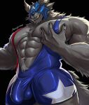 2026 abs absurd_res alternate_version_at_paywall anthro arcanodraws balls_outline black_background black_sclera blue_clothing blue_mask blue_swimwear bulge canid canine captain_america capwolf claws clothed clothing detailed_bulge digital_media_(artwork) fangs fur genital_outline genitals grey_body grey_fur hi_res humanoid_genitalia humanoid_penis looking_at_viewer male mammal marvel marvel_rivals multicolored_clothing multicolored_swimwear muscular muscular_anthro muscular_male mythological_canine mythological_creature mythology nipple_outline nipples pec_grab pecs penis penis_outline red_clothing red_eyes red_swimwear simple_background solo swimwear tail teeth thick_thighs werecanid werecanine werecreature werewolf white_clothing white_swimwear