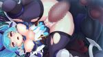  1boy 1girl :o arch_kalmia ass bestiality blue_hair blush breasts breasts_out censored clothed_sex cum cum_in_pussy cum_overflow defeat folded fuyunagi_tsubasa game_asset gold_trim grabbed_by_tentacles hair_ornament hairclip half-closed_eyes hetero large_breasts lifting_person long_hair magical_girl monster mosaic_censoring nipple_stimulation nipples non-web_source official_art open_mouth penis purple_eyes pussy rape red_eyes restrained satou_takumi self-datamine sex shinsou_kenki_arch_saver solo_focus spread_legs tentacle_sex tentacles thighhighs top-down_bottom-up torn_clothes torn_thighhighs vaginal variant_set visual_novel_cg zoophilia 