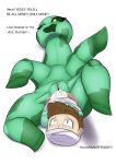 4_legs 4_limbs almost_fully_inside anal anal_fluids anal_penetration anal_swallowing anal_vore anus arms_tied arms_tied_behind_back big_anus bindings black_eyeliner bodily_fluids bound brown_eyes brown_hair colored covered_mouth creeper_(minecraft) deep_anal deep_anal_penetration deep_penetration dialogue dominant_pred english_text eternal_imprisonment eternal_vore eyeliner feet_first female female_feral female_penetrated female_pred feral forever_inside gag gagged genital_fluids genitals green_body green_mouth green_sclera green_skin hair hands_behind_back hands_tied hands_tied_behind_back head_outside_ass head_poking_out hi_res huge_anus human humanoid_genitalia humanoid_vulva inside inside_ass inside_colon inside_rectum leaking_vagina leaking_vaginal_fluids live long_neck long_torso looking_pleasured looking_up makeup male male/female male_human male_penetrating male_penetrating_female male_prey mammal microsoft minecraft mojang muffled muffled_speech multicolored_body multicolored_skin open_anus open_mouth open_wide partially_inside penetration pink_anus pink_vulva poisonsneksoffie pulled_in round_ears round_head safe_vore scared scared_eyes scared_prey sex shaded simple_background soft_vore sound_effects steve_(minecraft) stretched_anus sucked sucked_in talking_to_another talking_to_pred talking_to_prey tan_body tan_skin text tight_fit toothless_mouth trapped_in_butt unwilling_prey vaginal_fluids vaginal_fluids_on_back vaginal_fluids_on_prey vore vulva waist_deep white_background willing_pred xbox_game_studios yellow_eyes
