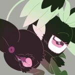 1:1 1_eye aliasing almighty_patapon_(patapon) animal_genitalia animal_humanoid anthro anus anus_focus archfiendofpurity aroused avian avian_butt avian_feet avian_humanoid bedroom_eyes big_clitoris black_body blush blush_lines blushing_at_viewer bodily_fluids cheek_tuft claws clitoral_urethra clitoris crossed_arms deity dewclaw digital_media_(artwork) dripping_vulva erect_clitoris eyebrows eyelashes facial_tuft fan_character feather_pubes feathered_arms feathered_crest feathered_wings feathers female genital_fluids genital_focus genital_slit genitals gradient gradient_body green_body green_feathers grey_background head_crest head_on_arm humanoid looking_back lying narrowed_eyes on_front patapon pink_anus pink_blush pink_body pink_clitoris pink_eyelashes pink_eyes pink_feathers presenting presenting_anus presenting_vulva raised_eyebrows raised_tail seductive sickle_claw simple_background solo sony_corporation sony_interactive_entertainment square_eyes square_head tail tail_anus toe_claws tuft unusual_anatomy unusual_genitalia vulva vulva_focus wings wings_on_head zigoton_(tribe)