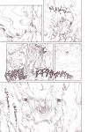 6_panel_comic ambiguous_gender anthro claws cloak clothed clothing comic detailed_background english_text fur generation_3_pokemon mask monochrome motion_lines nintendo pokemon pokemon_(species) pokemon_mystery_dungeon solo sound_effects spike_chunsoft text umikit zangoose