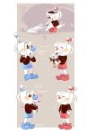 9:14 animate_inanimate blush blush_lines bodily_fluids brother_(lore) brothers_(lore) character_plushie compression_artifacts container cup cuphead_(character) cuphead_(game) daww doll duo english_text for_a_head handle hands_on_hips heart_symbol hi_res hug hugging_object hugging_plushie humanoid inanimate_object kissing kissing_plushie male mug mugman not_furry object_head plushie plushie_of_self sewing sibling_(lore) studio_mdhr sweat text toy twins_(lore) unknown_artist