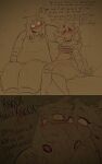 2026 2_horns almost_caught ankle_tuft anthro antlers arm_hair asriel_dreemurr ava.dearest bed bedroom bedroom_eyes belly blush bodily_fluids body_hair bong boss_monster_(undertale) bottomwear bovid breasts bruised caprine clothed clothing collar comic december_holiday deer deltarune dialogue door drugs duo ear_piercing english_text eyebrow_through_hair eyebrows eyeliner eyeshadow female flirting freckled_belly freckled_face freckled_shoulders freckles furniture gauged_ear goat hair hand_on_chest hi_res hickey hoodie horn inner_ear_fluff interrupted jacket jewelry kiss_mark kiss_mark_on_face knocking_on_door leg_tuft lightner lipstick long_hair makeup male male/female mammal marijuana medium_breasts messy_hair midriff monochrome narrowed_eyes necklace nervous new_world_deer nude nude_anthro nude_female nude_male off_shoulder offscreen_character on_bed onomatopoeia open_clothing open_hoodie open_topwear overweight overweight_anthro overweight_male pants pattern_clothing pattern_topwear piercing reindeer seductive sepia shirt sitting sitting_on_bed smile smiling_at_another sound_effects speech_bubble stoned striped_clothing striped_topwear stripes stuttering substance_intoxication sweat sweatdrop t-shirt tank_top text thong_straps three-quarter_view topwear translucent translucent_hair tuft undertale undertale_(series) wide_eyed wide_hips