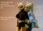 3d_(artwork) anthro blender_(artwork) blender_cycles_(artwork) bodily_fluids bulge canid canine canis clothing cum cum_in_clothing cum_in_underwear cum_through_clothing cum_through_underwear cybernetic_eye cybernetics cyberpunk digital_media_(artwork) dripping duo female genital_fluids good_girl gynomorph gynomorph_(lore) ha1 haolde haolde_(character) hi_res intersex machine mammal nipple_outline precum precum_drip submissive submissive_gynomorph submissive_intersex underwear wet wet_clothing wet_underwear wolf