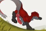 3_toes 4_toes animal_genitalia animal_penis anus big_penis biped black_body black_claws black_pawpads bodily_fluids butt canine_genitalia canine_penis claws countershade_tail countershade_torso countershading cum detox_(detoxtheraptor) dewclaw digitigrade dinosaur dripping dromaeosaurid erection feathered_arms feathered_dinosaur feathered_scalie feathered_tail feathered_wings feathers feet feral field finger_claws fingers fur genital_fluids genital_slit genitals glans glistening glistening_genitalia glistening_penis grass grey_body grey_claws grey_feathers grey_scales grin head_feathers hi_res hindpaw huge_penis hybrid_genitalia hybrid_penis knot knotted_penis leaking leaking_precum looking_at_viewer looking_back looking_back_at_viewer low-angle_view male male_feral markings motion_lines mouth_closed multicolored_body multicolored_feathers narrowed_eyes orange_eyes outside owishka pawpads paws penis perineum pink_anus pink_body pink_feathers pink_genitals pink_penis plant precum precum_drip precum_string prehistoric_species presenting presenting_anus presenting_hindquarters presenting_penis pubic_boot puffy_anus pupils quadruped raised_leg raised_tail rear_view red_anus red_body red_feathers red_fur red_genitals red_penis red_scales red_tail reptile ridged_knotted_penis saurischian scales scalie scutes seductive sickle_claw simple_background slit_pupils smile smirk solo standing tail tail_anus tail_feathers tail_tuft tailbutt talons teeth text theropod thick_tail throbbing throbbing_penis toe_claws toes tuft two_tone_body utahraptor vein veiny_penis white_background white_body white_feathers white_fur wings y_anus yellow_eyes yellow_sclera