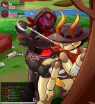 absurd_res anal anal_penetration antennae_(anatomy) anthro arachnid araneomorph arthropod arthropod_webbing black_widow_spider brawlhalla bubble_butt butt butt_slap clothed clothing cowboy_hat duo erection felino gameplay_mechanics gui gun gun_on_ground hat headgear headwear health_bar hi_res hood hymenopteran insect kerchief male male/male male_penetrated male_penetrating male_penetrating_male mandibles multi_arm multi_eye multi_limb neckerchief neckwear partially_clothed penetration penile penile_penetration penis_in_ass ranged_weapon red_eyes reno_(brawlhalla) river sex slap spanking spider theridiid topwear vest wasp weapon widow_spider widowmaker_reno_(brawlhalla)