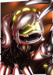 claws disassembly_drone female glitch_productions hi_res hpiola humanoid j_(murder_drones) machine murder_drones not_furry open_mouth pigtails ribbons robot solo standing