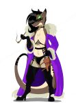 alien anthro belly belt black_hair black_stripes boots brown_body brown_scales chain chest_piercing chest_tattoo choker clothing coat davespaceman dianous_vi_velvet_(davespaceman) e-cigarette ear_markings ear_piercing ear_ring eyebrow_piercing eyewear facial_markings facial_piercing fake_lips female fishnet_clothing fishnet_leggings fishnet_legwear footwear fur fur_clothing furgonomic_piercing furgonomics garter_straps gills gloves gun gun_holster hair handwear head_crest head_markings hi_res hybrid jewelry kitigari latex latex_clothing latex_legwear leggings legwear lingerie lips lipstick lipstick_on_cigarette long_coat makeup markings mascara metal multicolored_body muzzle_(marking) muzzle_piercing navel necklace nose_piercing nose_ring piercing pimp purple_clothing purple_coat purple_lips purple_lipstick purple_topwear ranged_weapon ring_piercing scales shoes smile smiling_at_viewer smoking_pipe solo striped_body stripes sunglasses tan_body tan_scales tattoo topwear trans_(lore) trans_woman_(lore) two_tone_body vinesian weapon