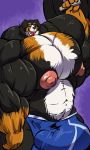  3:5 anthro bernese_mountain_dog big_bulge big_muscles big_penis bobert bodily_fluids bulge canid canine canis clothing domestic_dog drooling dumbbell genitals hi_res huge_bulge huge_muscles huge_penis hyper hyper_bulge hyper_genitalia hyper_muscles hyper_penis jacob_(iron99) lifting looking_at_viewer male mammal molosser mountain_dog muscular nipples open_mouth penis saliva smile swiss_mountain_dog tongue tongue_out underwear weights 