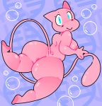  2019 absurd_res anthro anthrofied anus areola big_butt blue_eyes blush breasts butt female fur hi_res kyaramerucocoa legendary_pok&eacute;mon looking_at_viewer mammal medium_breasts mew nintendo nipples nude pink_areola pink_body pink_fur pink_nipples pok&eacute;mon pok&eacute;mon_(species) smile solo thick_thighs video_games 