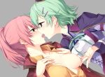  2girls crossover eiyuu_densetsu hakuleg juna_crawford musse_egret sen_no_kiseki yuri 