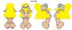  anus areola big_butt blonde_hair blush butt clitoris female front_view genitals goomba goombella hair humanoid lil_scooter56 mario_bros navel nintendo nipples not_furry paper_mario plump_labia puffy_nipples pussy rear_view side_view simple_background thick_thighs video_games wide_hips 