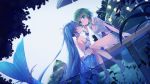  hatsune_miku long_hair mermaid sakakidani short_hair tagme_(character) twintails vocaloid water 