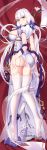  5555_96 ass ass_grab azur_lane cameltoe chinadress dakimakura illustrious_(azur_lane) no_bra open_shirt pantsu skirt_lift stockings thighhighs 