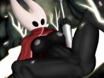  2020 4:3 anthro arthropod black_body black_eyes breasts clothing desire&#039;s_domain digital_media_(artwork) fecharis female genitals hollow_knight hornet_(hollow_knight) insect nipples nude pussy solo team_cherry video_games 
