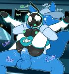  &lt;3 2020 absurd_res antennae_(anatomy) anthro anthro_on_anthro anthro_penetrated anthro_penetrating anthro_penetrating_anthro arthropod balls beetle big_dom_small_sub black_body blue_balls blue_body blue_fur blue_penis blush bodily_fluids bottomless bottomwear breasts canid canine clitoris clothed clothing cucujoid dialogue duo english_text exposed_breasts felino female female_penetrated footwear fox full_nelson fur genital_fluids genitals green_nipples grey_clothing grey_headwear grey_topwear headgear headwear hi_res insect inside interspecies inverted_nipples kili_(kilinah) ladybug larger_male legs_up looking_down male male/female male_penetrating male_penetrating_female mammal motion_lines nipples no_pupils onomatopoeia open_mouth penetration penis phoebe_(felino) precum pussy pussy_juice sitting size_difference smaller_female sound_effects text toeless_stockings topwear white_bottomwear white_clothing white_eyes white_footwear 
