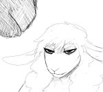  anthro bdsm black_and_white bondage boss_lamb_(hladilnik) bound bovid caprine domestic_sheep duo equid equine female hi_res hladilnik male mammal monochrome nude sheep submissive submissive_male zebra zebra_dad_(hladilnik) 