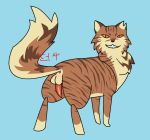  animal_genitalia animal_penis domestic_cat erection felid feline felis feral genitals male mammal penis solo tigerstar_(warriors) warriorcunt warriors_(cats) 