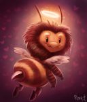  &lt;3 arthropod bee cryptid-creations halo hymenopteran insect solo 