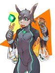  abstract_background anthro athletic athletic_male bag baguette bodysuit bread bulge clothed clothing dipstick_ears doughnut eating food fully_clothed fur gloves grey_body grey_fur grey_hair hair handwear holding_food holding_object kemono lagomorph leporid male mammal mawarisaka3 mawarisaka_(character) mouth_hold multicolored_body multicolored_ears multicolored_fur navel object_in_mouth pecs plastic_bag ponytail rabbit short_ponytail skinsuit slim solo standing teal_eyes tight_clothing two_tone_body two_tone_fur white_body white_fur 