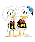  anatid anseriform avian bird della_duck disney donald_duck duck ducktales ducktales_(2017) itsdetectiveliz 