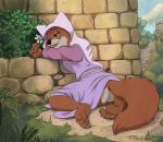  anthro butt canid canine clothing disney feet female flower fox maid_marian mammal plant robin_hood_(disney) teaselbone 