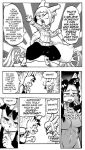  anthro breasts canid canine clothed clothing comic cookie_(furryfight_chronicles) daigaijin dialogue english_text female fox fur furryfight_chronicles group hair kalita_(furryfight_chronicles) lagomorph leporid mammal muko rabbit rodent sciurid shirt smoking tank_top text topwear tree_squirrel 